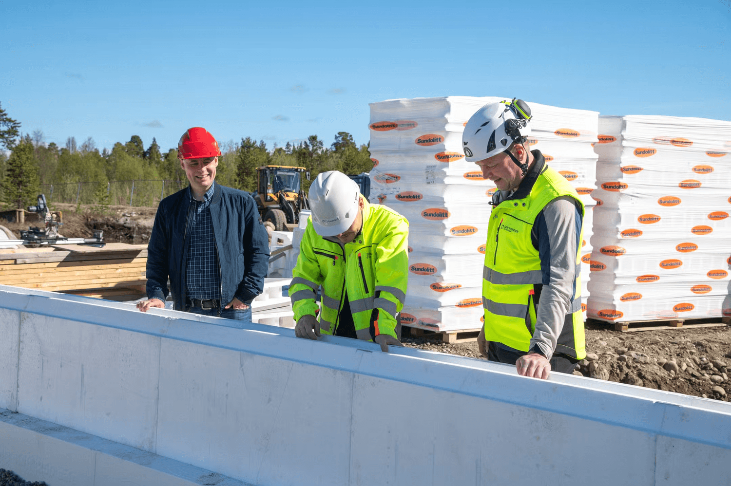 Byggestart på Nordtoppen - trinn 2 , foto KP/Krister Sandaker Tårn